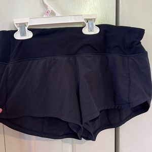 LULULEMON 2.5 inch speed up shorts